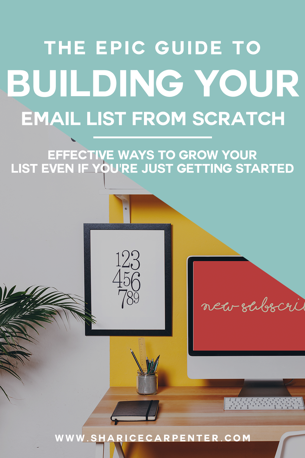 Fluff free methods to growing your email list even if you're just starting out, don't have a big social media following and have a budget of $0.