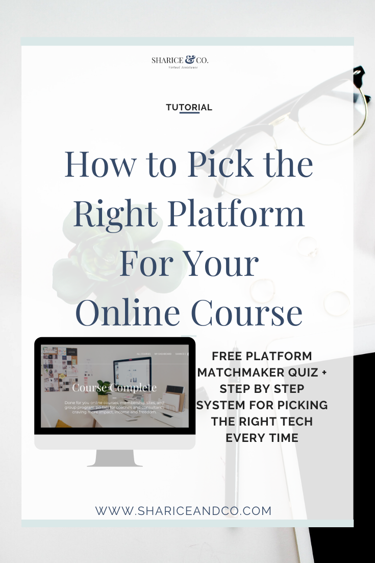 How to pick the right platform for your course.