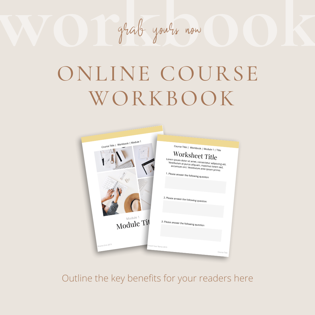 Workbook Template For Canva